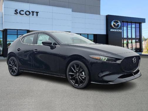 Jet Black Mica 2026 Mazda Mazda3 AWD w/Premium Package