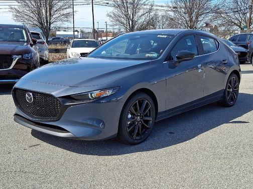 Polymetal Gray Metallic 2026 Mazda Mazda3 2.5 S Carbon Edition