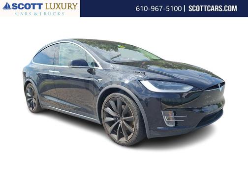 Black 2018 Tesla Model X P100D