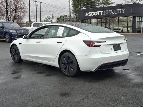 Pearl White Multi 2025 Tesla Model 3 Long Range