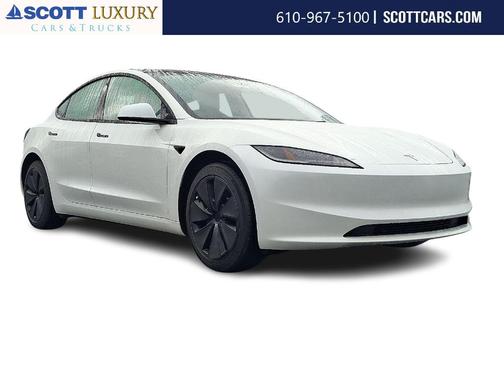Pearl White Multi 2025 Tesla Model 3 Long Range