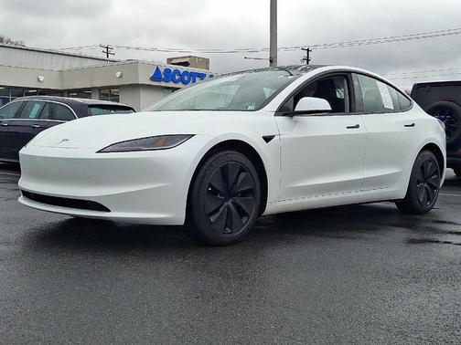 Pearl White Multi 2025 Tesla Model 3 Long Range