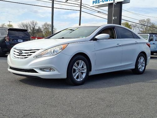 Shimmering White Mica 2013 Hyundai SONATA GLS