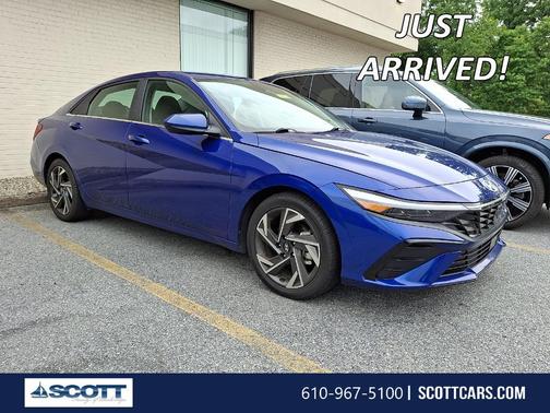 Intense Blue 2024 Hyundai ELANTRA SEL