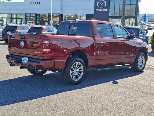 Delmonico Red Pearlcoat 2023 RAM 1500 Laramie