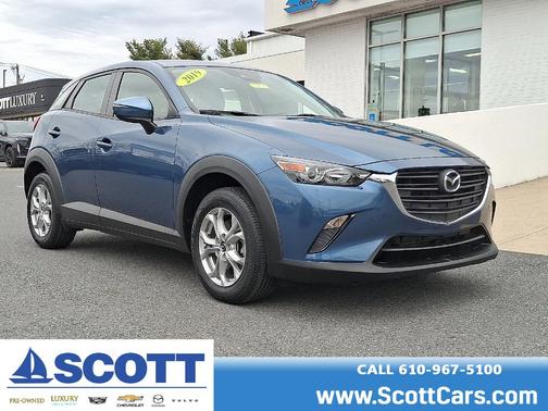 Eternal Blue Mica 2019 Mazda CX-3 Sport