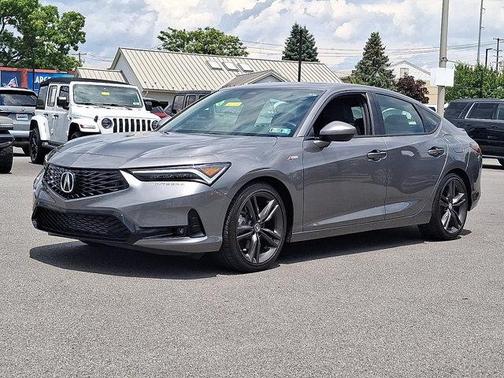 Liquid Carbon Metallic 2024 Acura Integra w/A-Spec Package