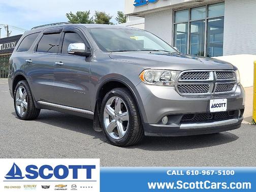 Mineral Gray Metallic 2013 Dodge Durango Citadel