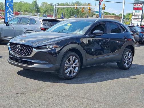 Jet Black Mica 2023 Mazda CX-30 2.5 S Preferred Package