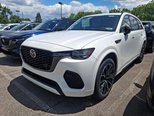 Rhodium White Premium 2026 Mazda CX-70 3.3 TURBO S PREMIUM