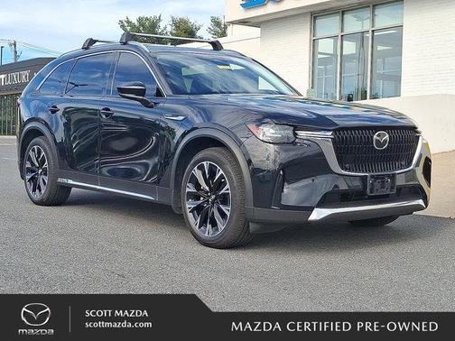 Jet Black Mica 2024 Mazda CX-90 PHEV Premium