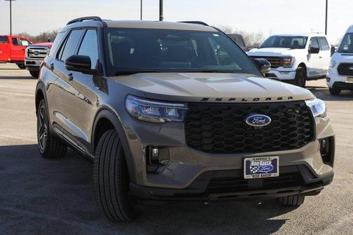 Gray 2026 Ford Explorer ST-Line