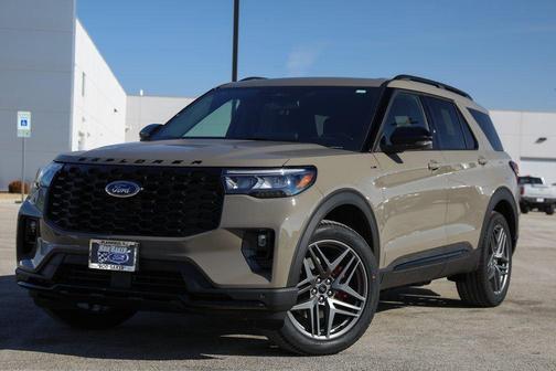 Gray 2026 Ford Explorer ST-Line