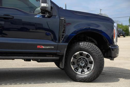 Antimatter Blue Metallic 2023 Ford F-350 Lariat Super Duty