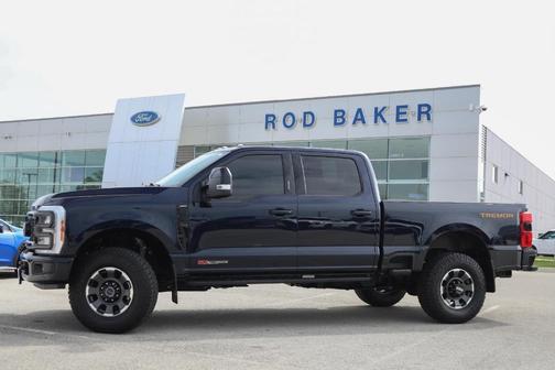 Antimatter Blue Metallic 2023 Ford F-350 Lariat Super Duty