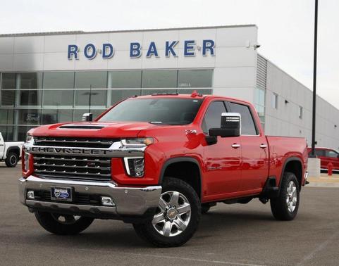 Red 2022 Chevrolet Silverado 3500 LTZ