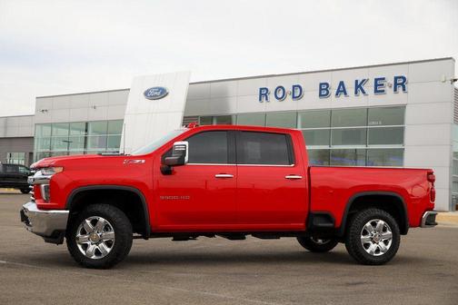 Red 2022 Chevrolet Silverado 3500 LTZ