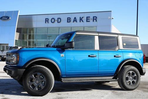 Velocity Blue 2025 Ford Bronco Big Bend