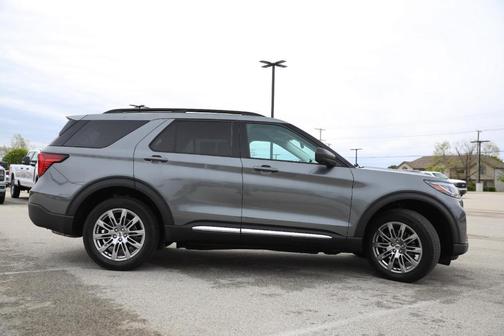 Carbonized Gray Metallic 2025 Ford Explorer Active
