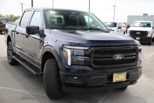 Blue 2025 Ford F-150 Lariat