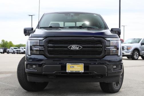 Blue 2025 Ford F-150 Lariat