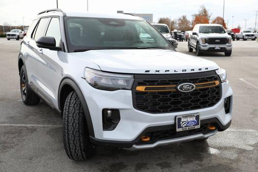 Space Gray 2026 Ford Explorer Tremor