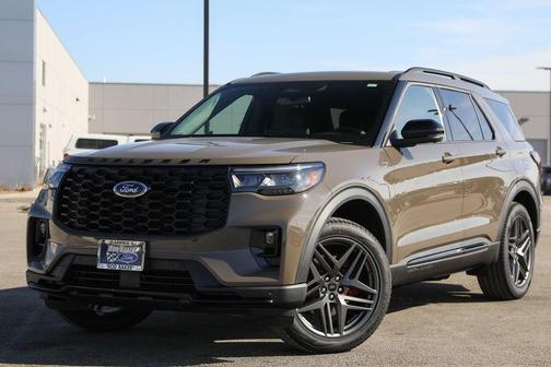 Gray 2026 Ford Explorer ST-Line