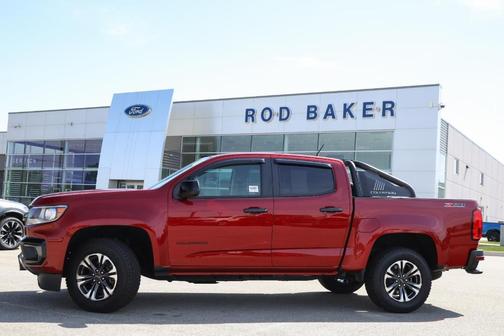 Cherry Red Tintcoat 2021 Chevrolet Colorado Z71