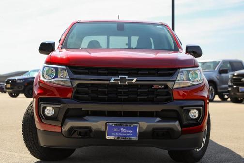 Cherry Red Tintcoat 2021 Chevrolet Colorado Z71