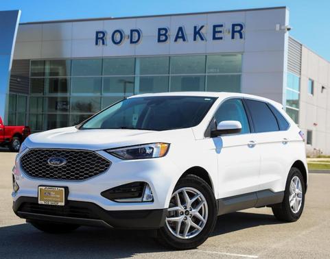 Oxford White 2023 Ford Edge SEL