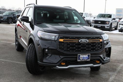 Agate Black 2026 Ford Explorer Tremor