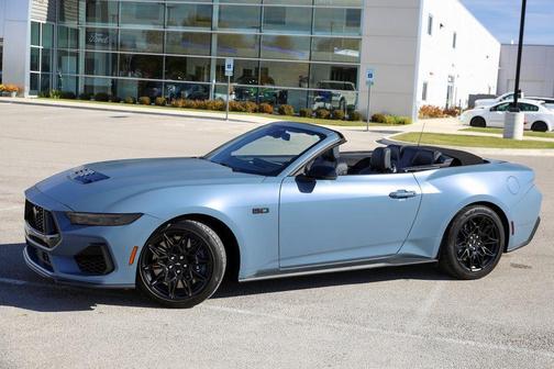 Vapor Blue 2025 Ford Mustang GT Premium