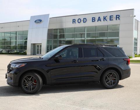 Agate Black Metallic 2026 Ford Explorer ST