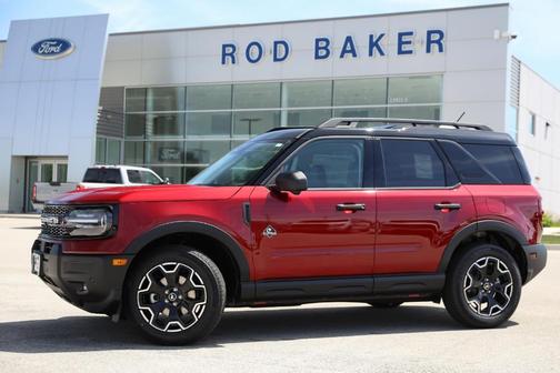 Ruby Red Metallic Tinted Clearcoat 2026 Ford Bronco Sport Outer Banks