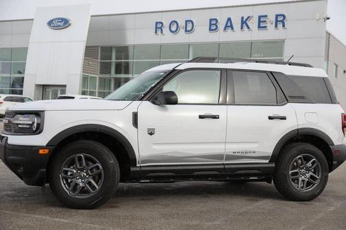 Oxford White 2025 Ford Bronco Sport Big Bend