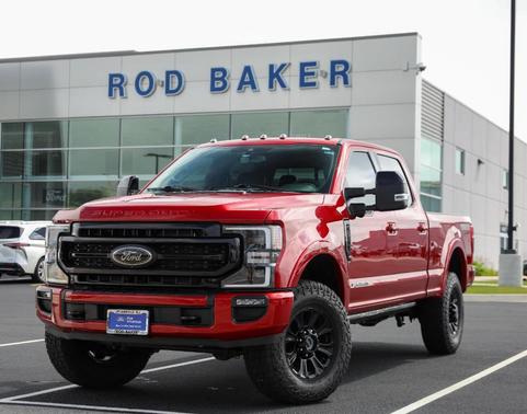 Rapid Red Metallic Tinted Clearcoat 2021 Ford F-250 Lariat