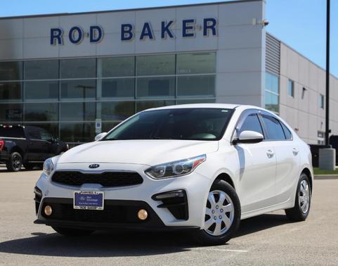Clear White 2020 Kia Forte FE