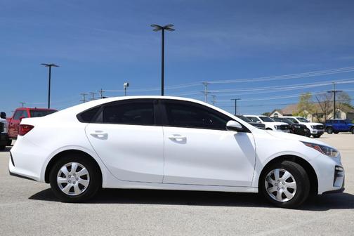 Clear White 2020 Kia Forte FE