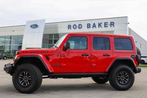 Firecracker Red Clearcoat 2024 Jeep Wrangler Rubicon
