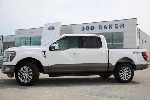Star White 2025 Ford F-150 King Ranch