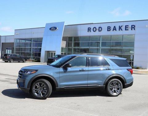 Medium Blue Metallic 2026 Ford Explorer Active