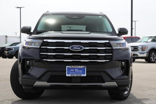 Agate Black 2025 Ford Explorer Active
