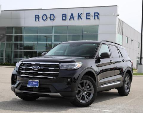 Agate Black 2025 Ford Explorer Active