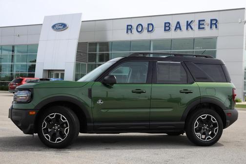 Green 2025 Ford Bronco Sport Outer Banks