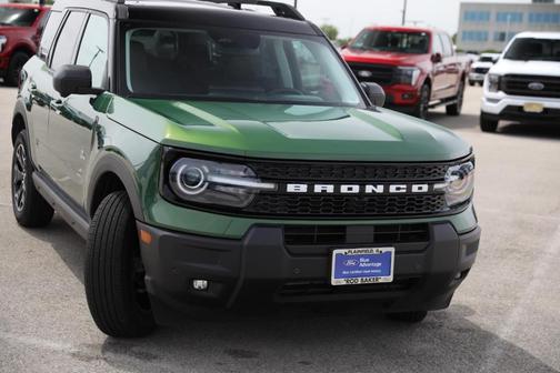 Green 2025 Ford Bronco Sport Outer Banks