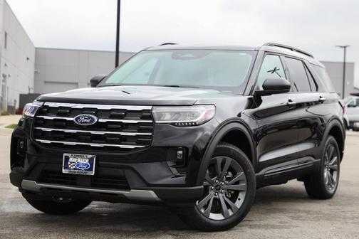 Agate Black Metallic 2026 Ford Explorer Active
