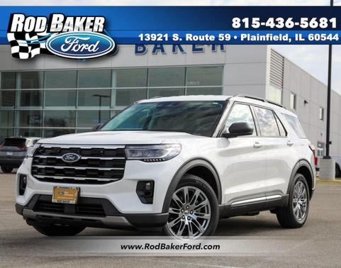 Star White 2025 Ford Explorer Active