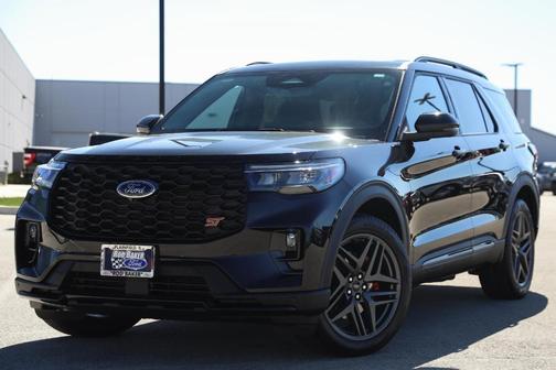 Agate Black Metallic 2026 Ford Explorer ST