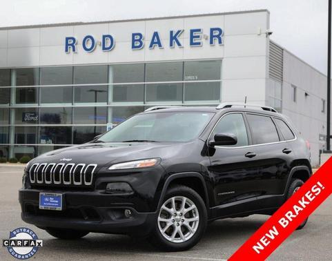 Diamond Black 2017 Jeep Cherokee Latitude