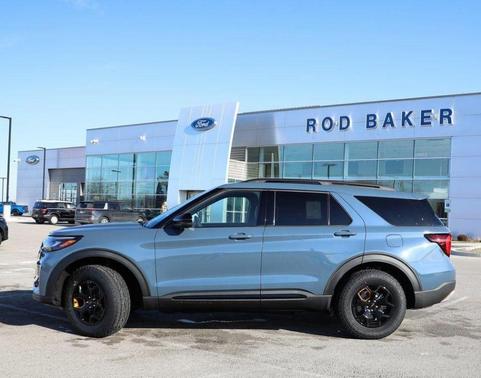 Vapor Blue 2026 Ford Explorer Tremor